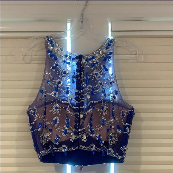 Two piece formal/wedding/prom dress - Picture 4 of 6